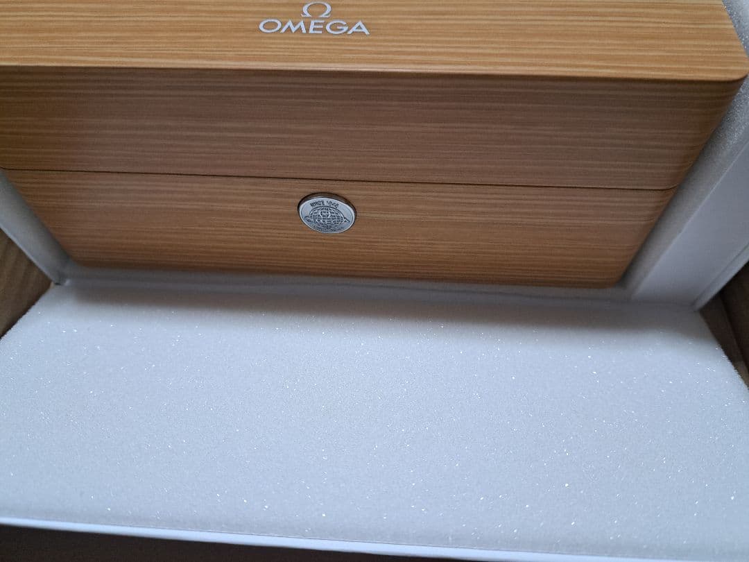 OMEGA ウッドボックス 取扱説明書付き