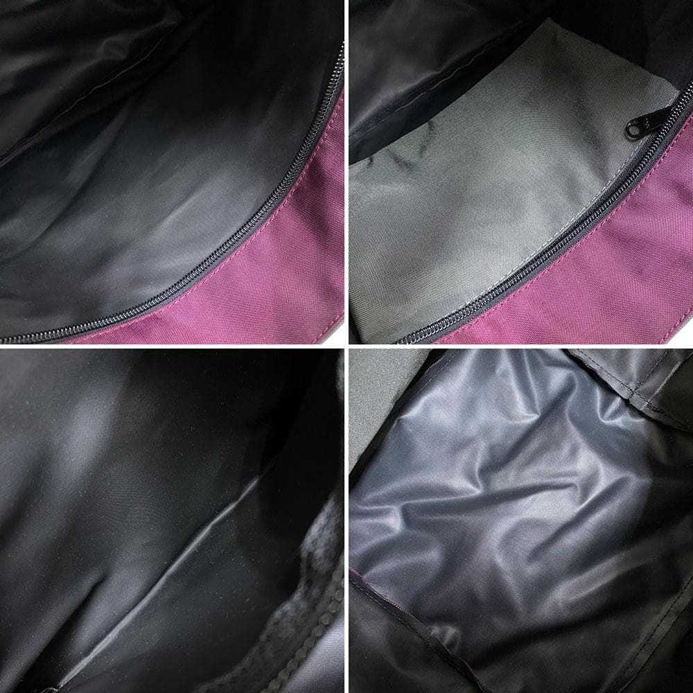 【極美品】 エルベシャプリエ トートバッグ 1027 舟型 ナイロン グレー