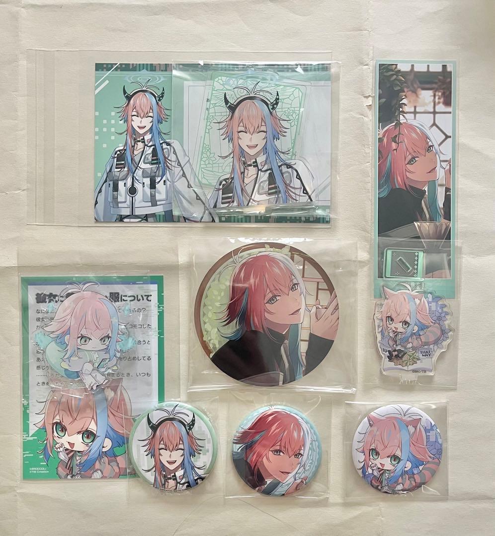 UN:LOGICAL アンロジカル　ユーリ　アクスタ　缶バッジ