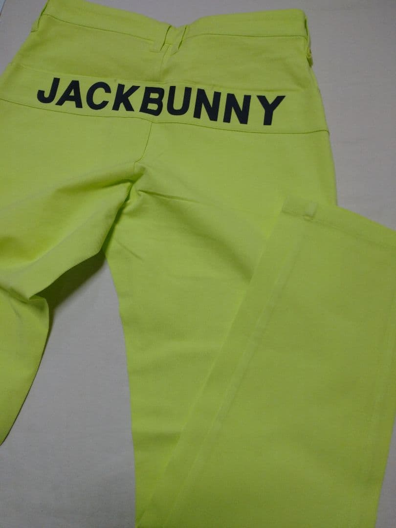 イエロー 6サイズLL ジャックバニー パンツ ズボン ゴルフウェア メンズ