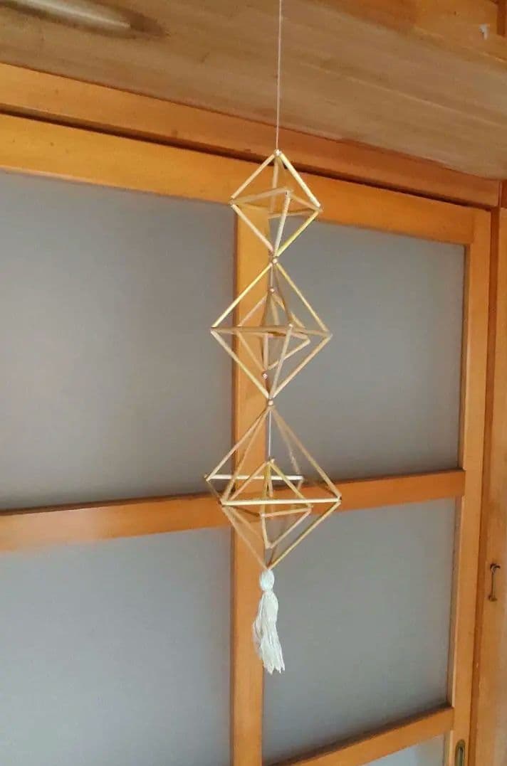 #nolla_himmeli②　北欧モビール 　民芸品　北欧インテリア