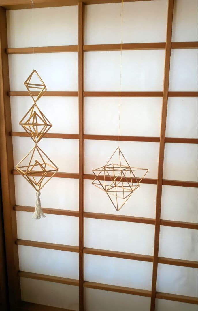 #nolla_himmeli②　北欧モビール 　民芸品　北欧インテリア