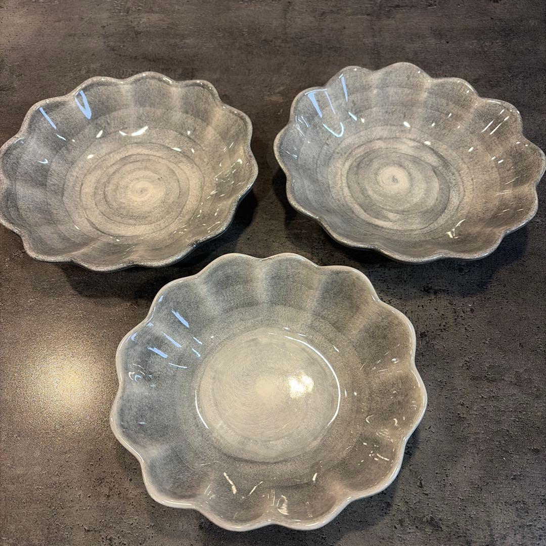 北欧ブランドマテュース　オイスターボウル　グレー