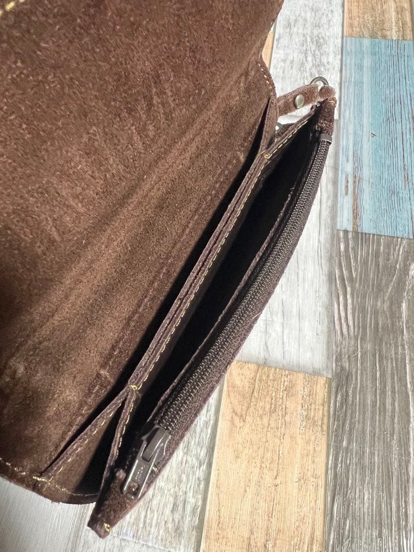 爆限定 ヒステリックグラマー グランジ フリンジ ウォレット 長財布 茶色 希少