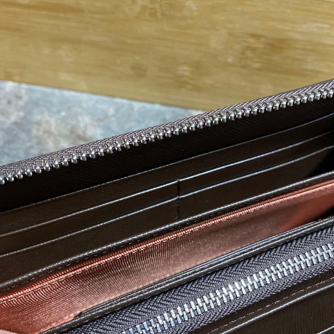 新品未使用 CROIX クロワロワイヤル長財布 ラウンドファスナー12