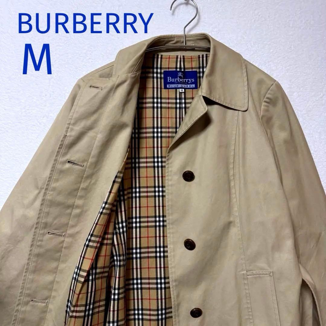 Burberry トレンチコート ノバチェック M ステンカラーコート