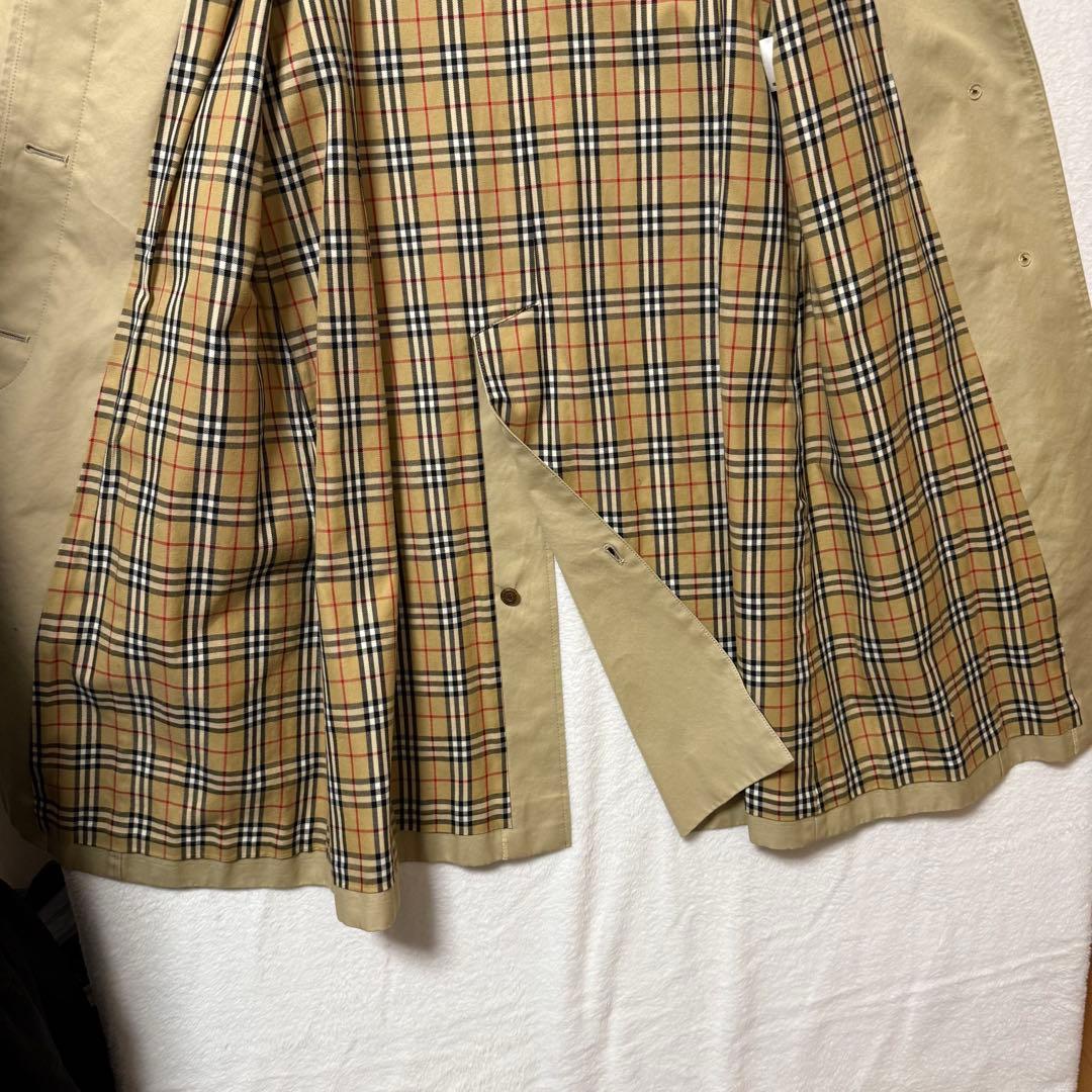 Burberry トレンチコート ノバチェック M ステンカラーコート