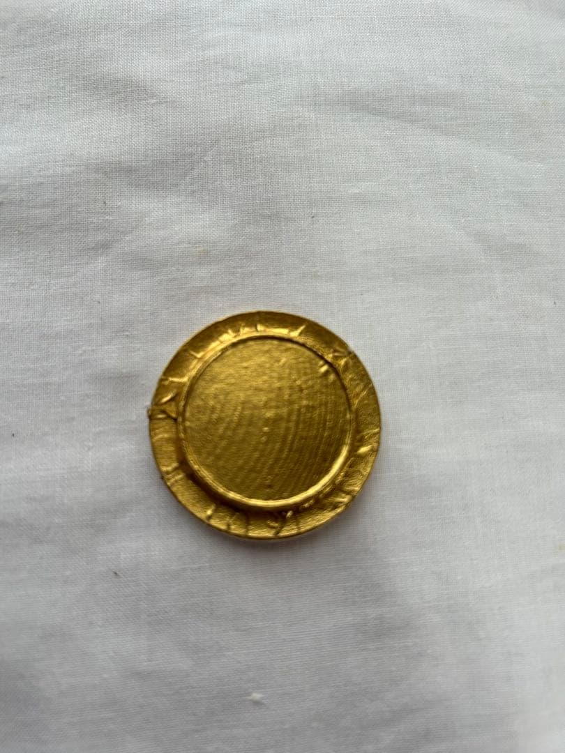 【茶入】墨田窯　韓国製　金太漢　縞笹つる緞子