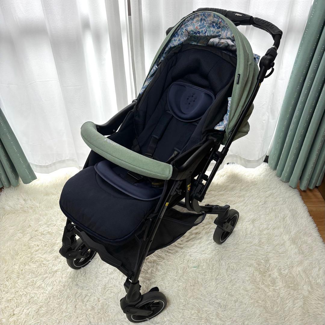 美品 ベビーカー Runfee Lino'n RB1L ライトグリーン 限定色