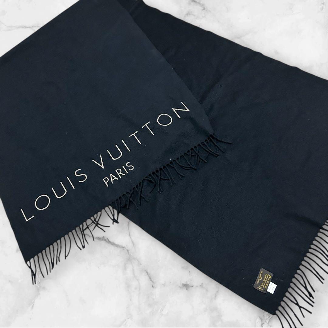 ルイヴィトン(LOUIS VUITTON)★大判ストール★カシミヤ100%