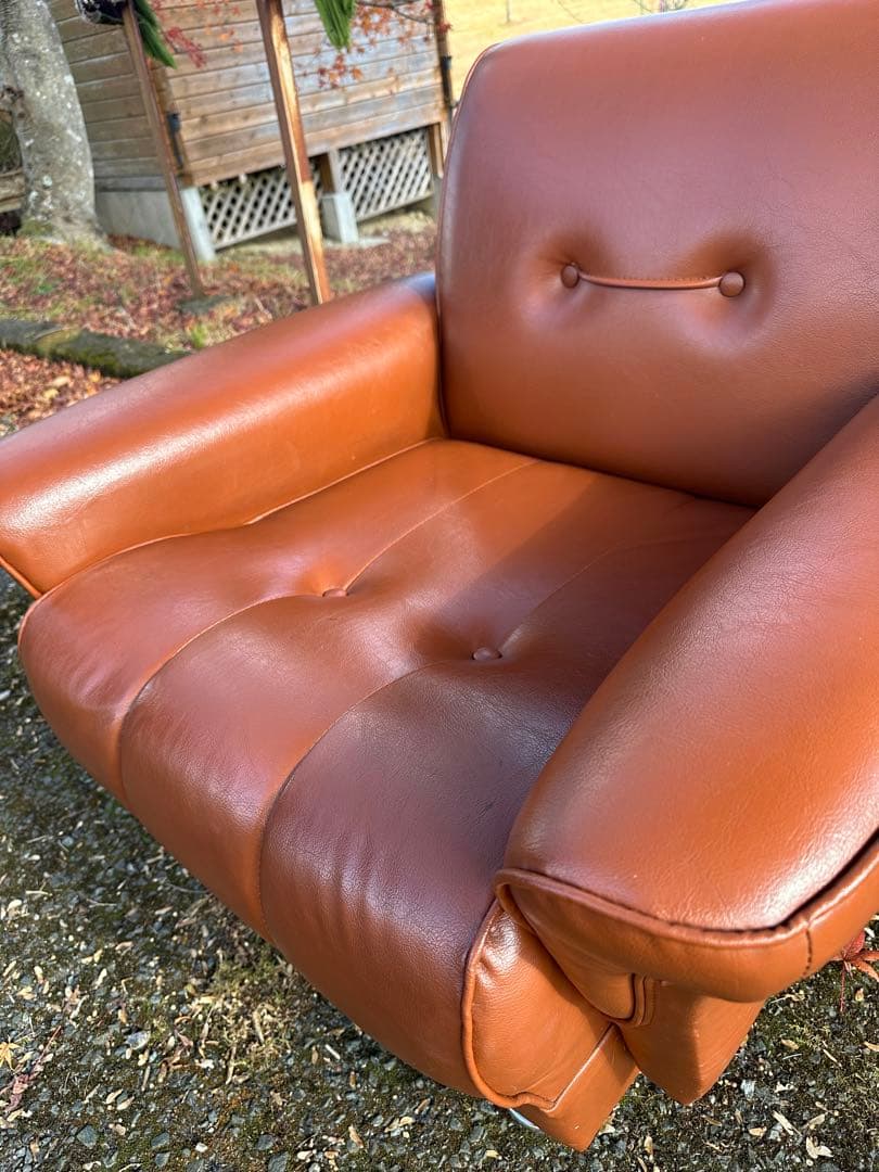 昭和レトロ1人掛けソファ×1