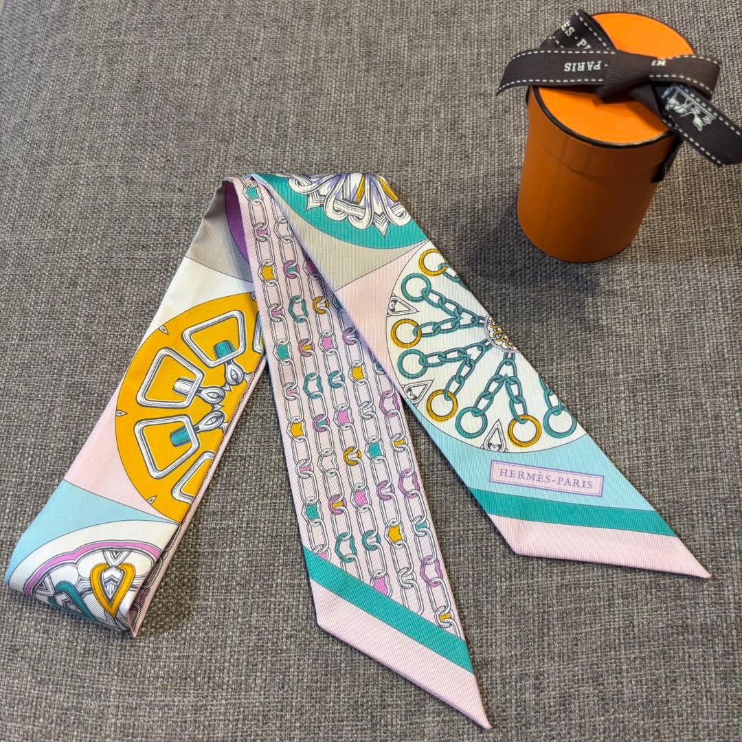 新品未使用 HERMES エルメス ツイリー Twilly カレイドスコープ