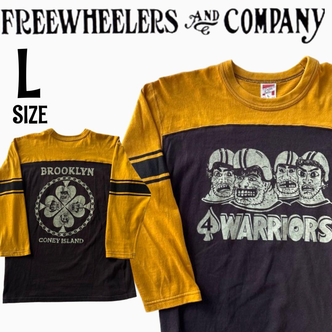 【新品未使用】フリーホイーラーズ　4 WARRIORS 7分袖Tシャツ　Lサイズ