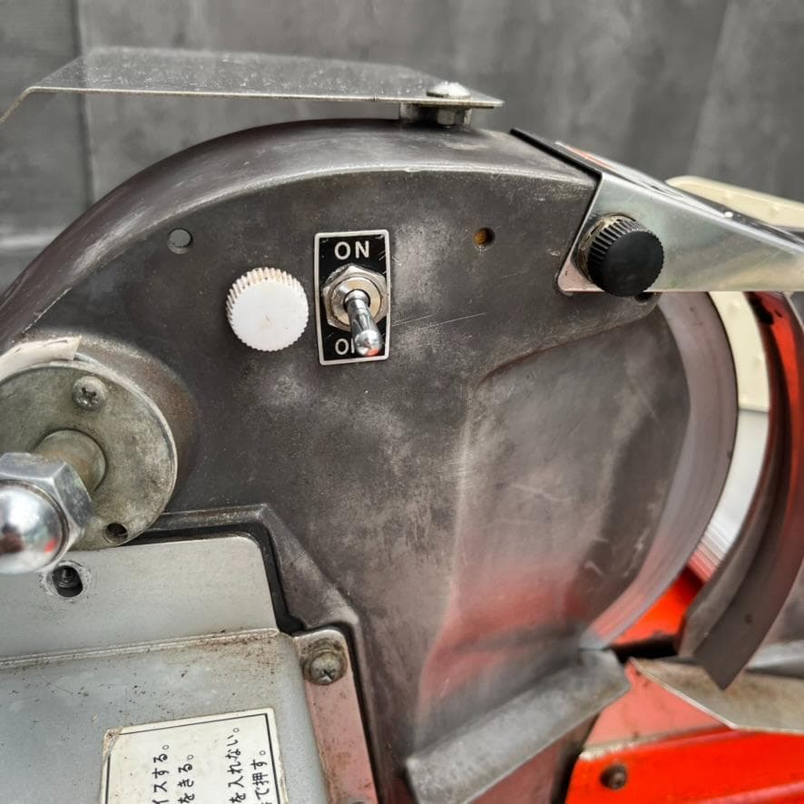 業務用 パンスライサー ALFA アルファ70 赤 100V 状態良好✨ レトロ