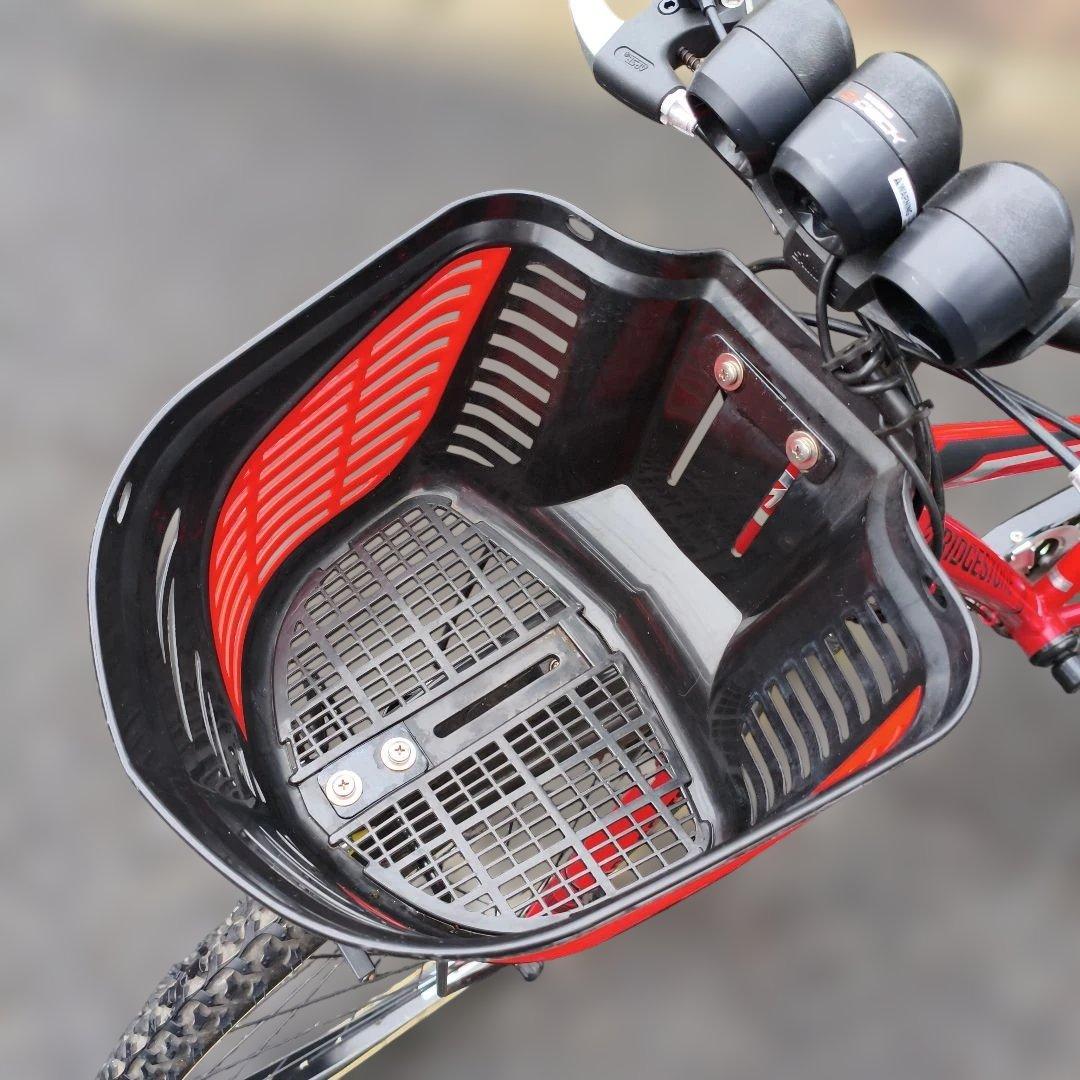 topo様限定★直接受渡★BRIDGESTONE キッズサイクル 赤 24インチ