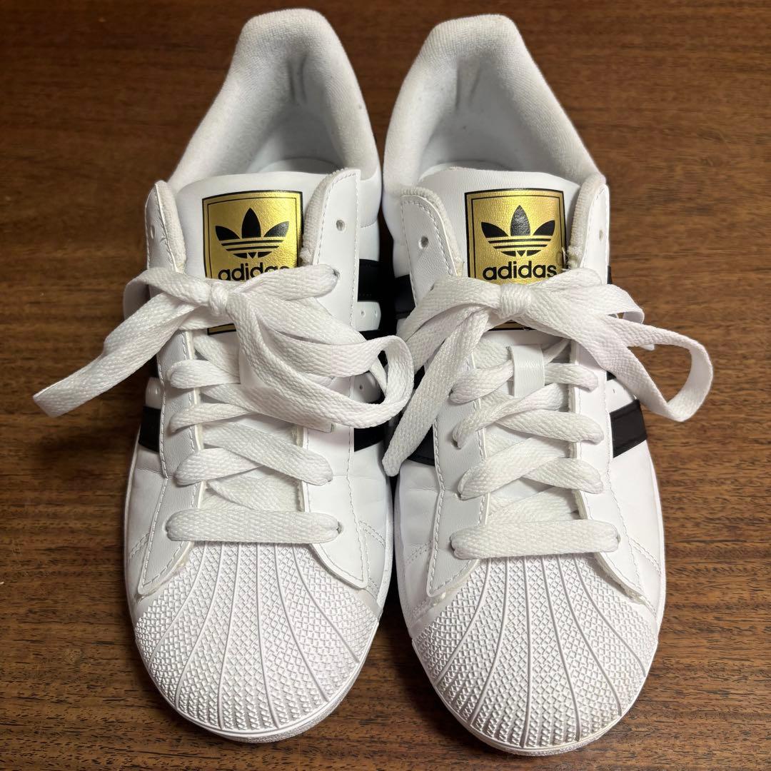 adidas スーパースター TD 25.5cm ホワイト ブラック
