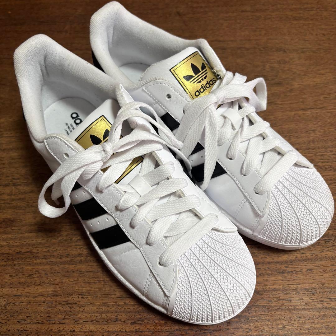 adidas スーパースター TD 25.5cm ホワイト ブラック
