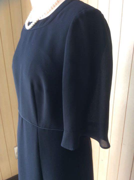 【美品】ユキトリイ  喪服  ★9号★フォーマル・ワンピース・ジャケット黒