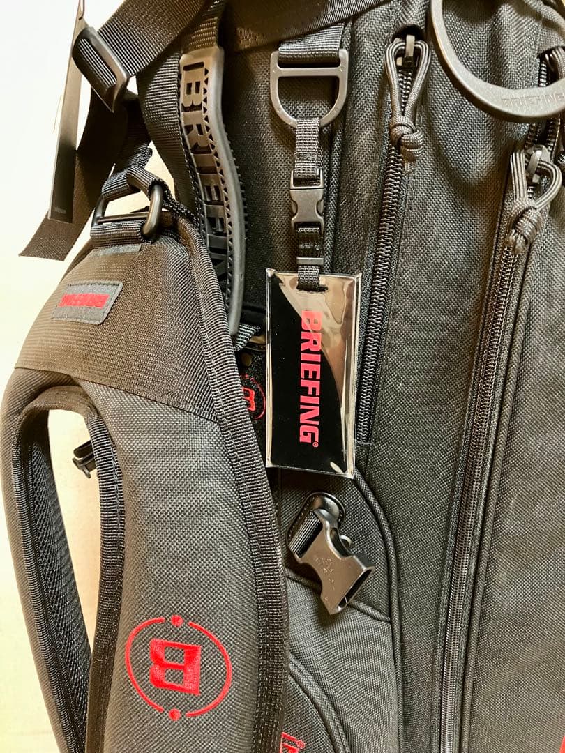 BRIEFING ブラック ゴルフバッグ TL CR-4 #03