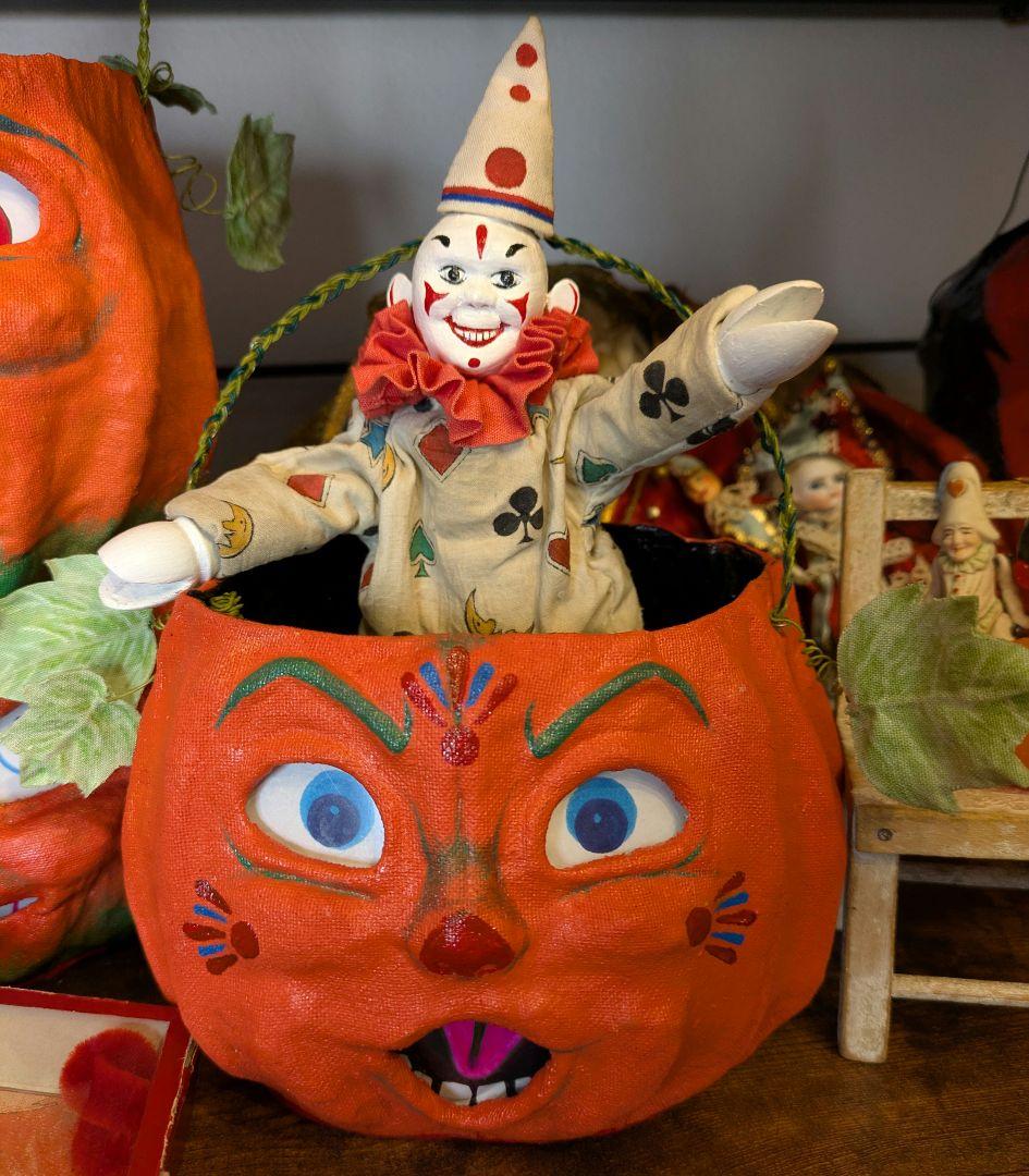 ヴィンテージハロウィン30〜40s復刻　Jack-o'-lantern Cの子