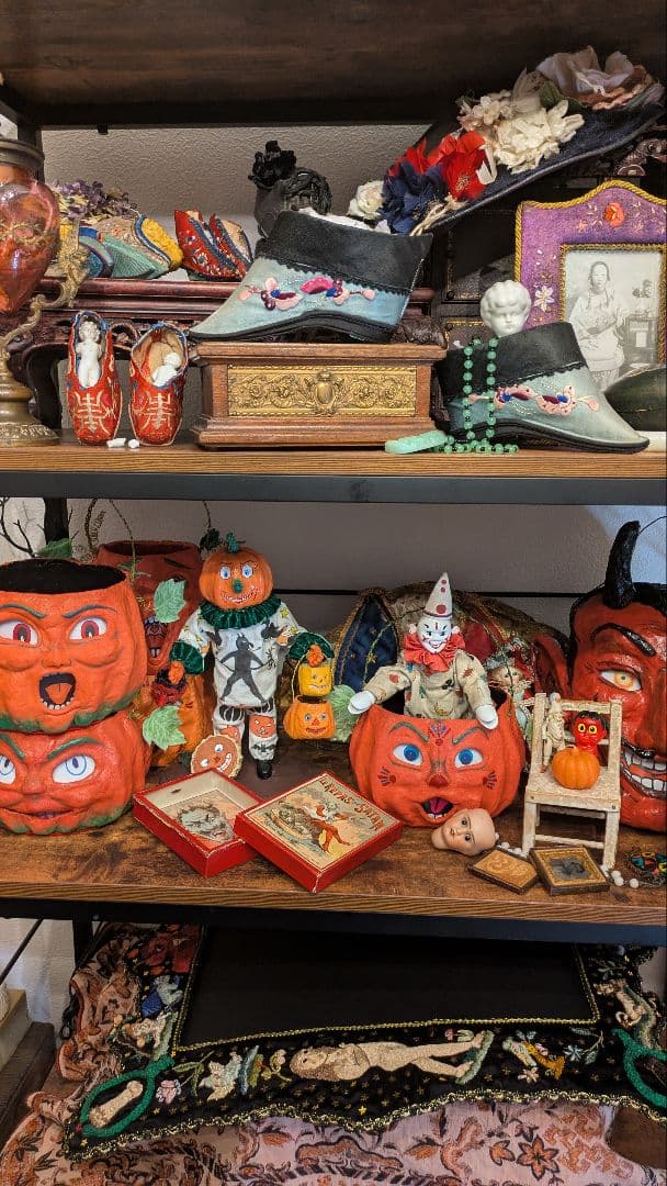 ヴィンテージハロウィン30〜40s復刻　Jack-o'-lantern Cの子