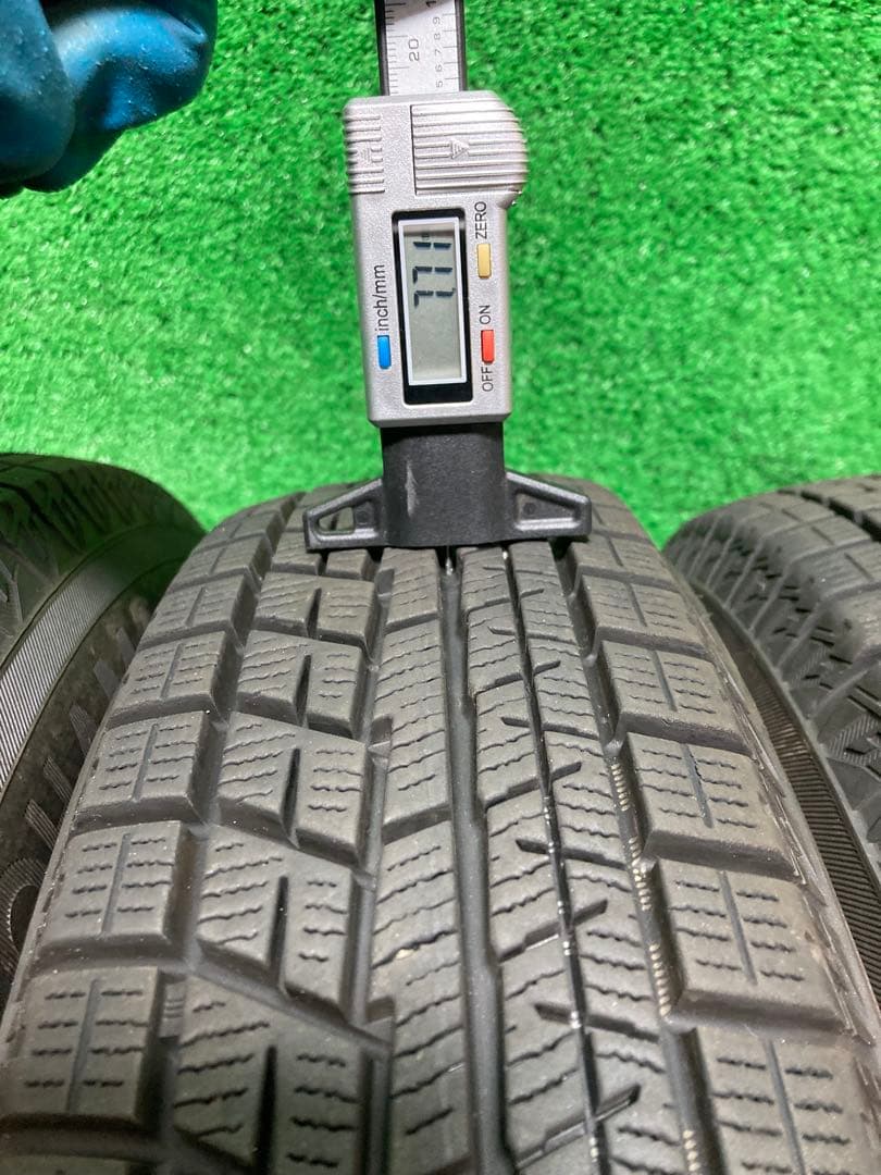 YOKOHAMA 145/80R13 スタッドレスタイヤ、鉄ホイール付き4本！