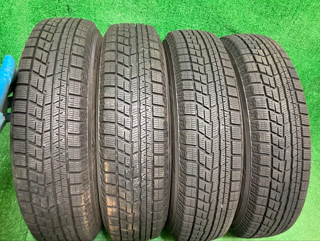 YOKOHAMA 145/80R13 スタッドレスタイヤ、鉄ホイール付き4本！