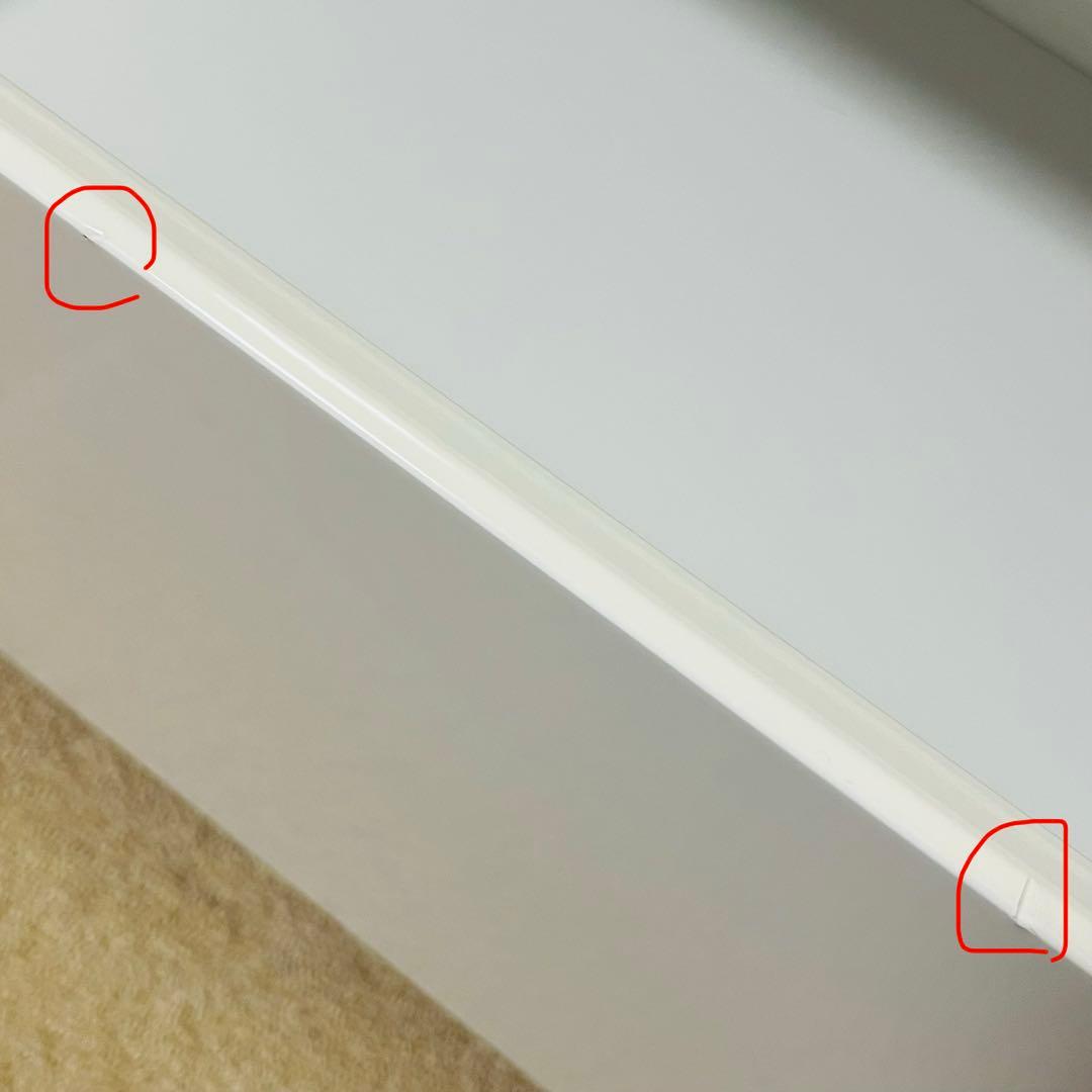 ニトリ ローチェスト クエス80-4LC ホワイト 収納 タンス 引き出し　4段