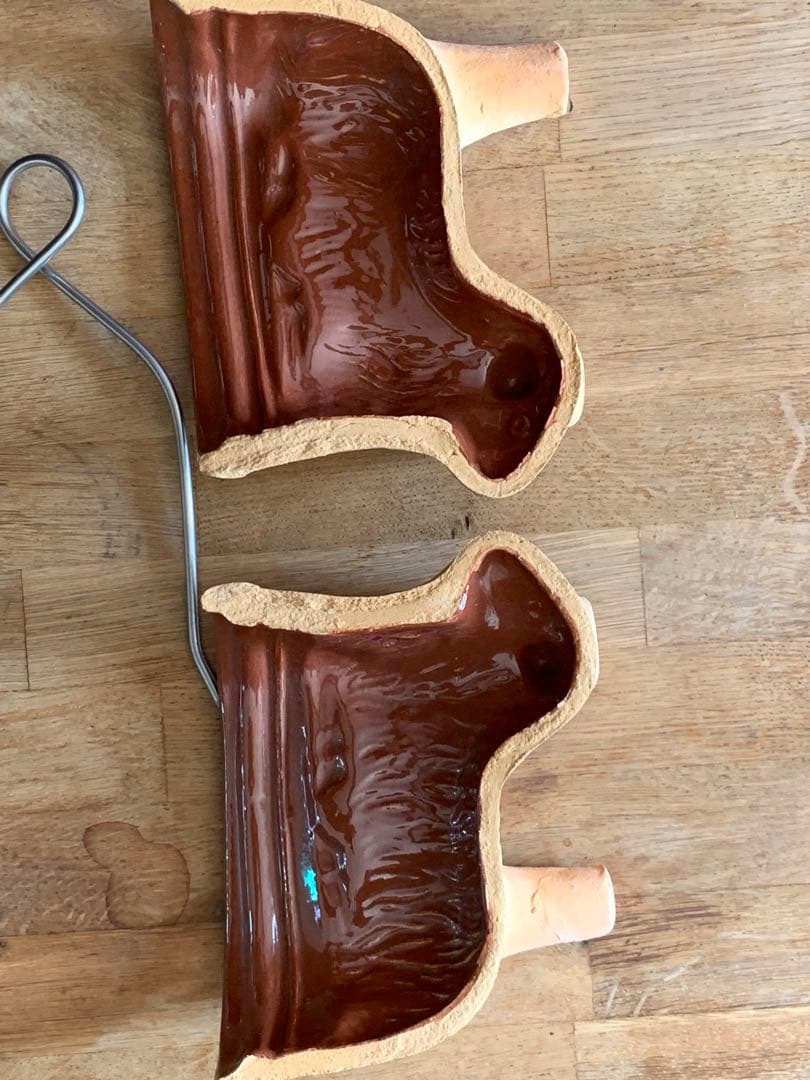 フランス アンティーク アニョーパスカル型 アルザス地方 スフレンハイム焼き