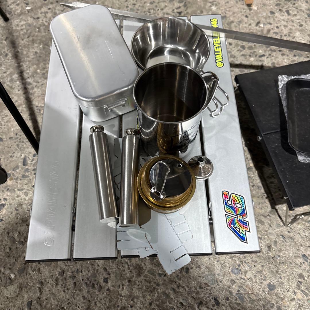 アウトドア用品　薪ストーブ他　まとめ売り