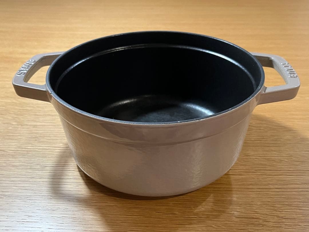 STAUB ピコ ココット ラウンド リネン 22cm