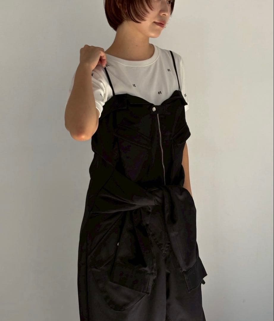 サロペット・オーバーオール・オールインワン Knuth Marf 2way front cross all in one