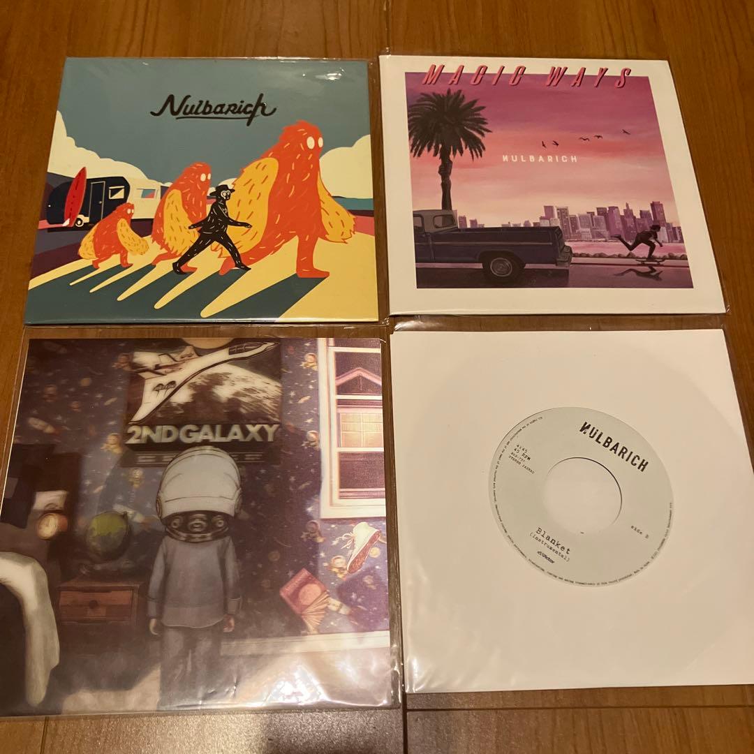 Nulbarich 7インチ レコード4枚セット