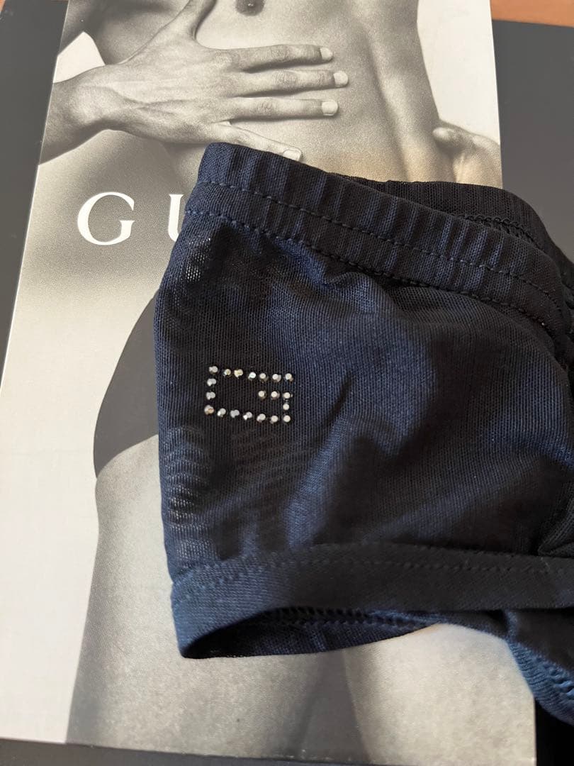 GUCCI ボクサーブリーフ 2枚セット ブラック