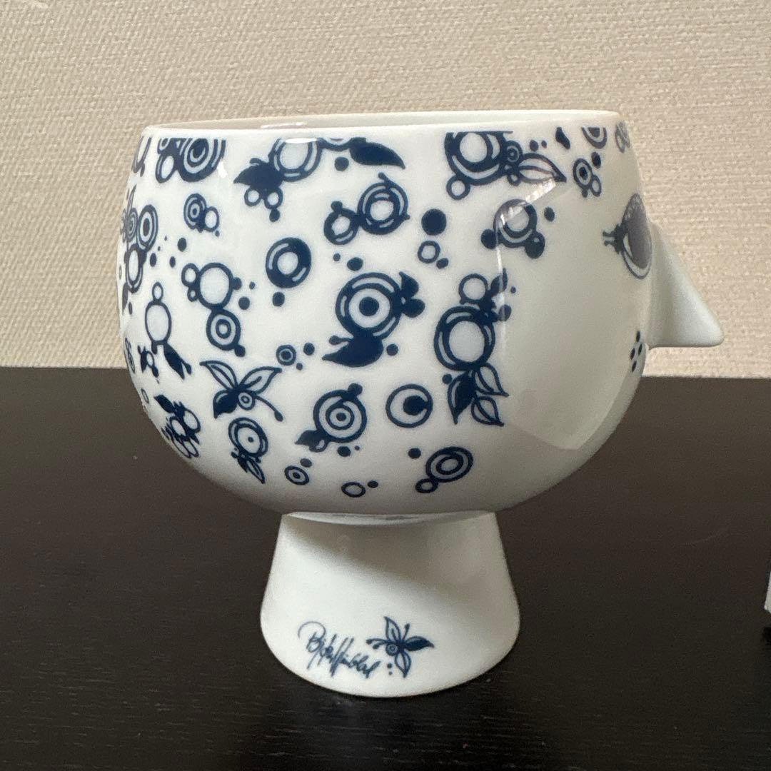 【新品】ビヨンヴィンブラッド　Jiliane　ブルー　フラワーポット　箱付き