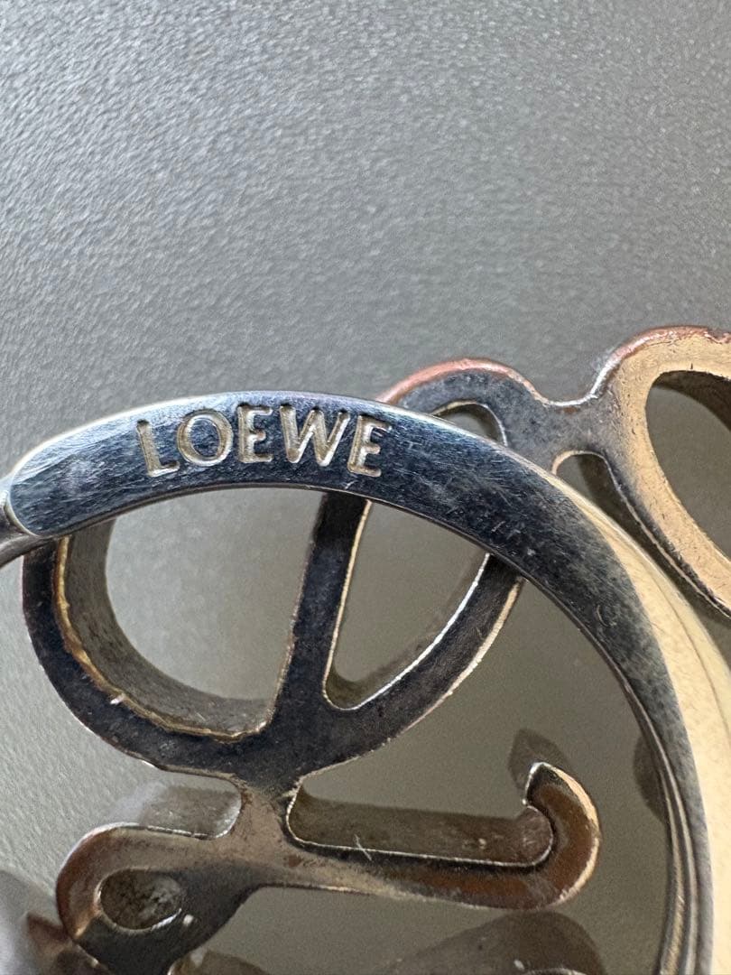 LOEWE / アナグラム キーリング <No.1647>