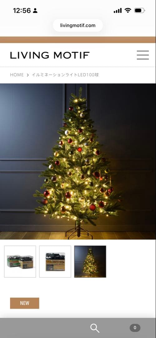 イルミネーションライトLED100球