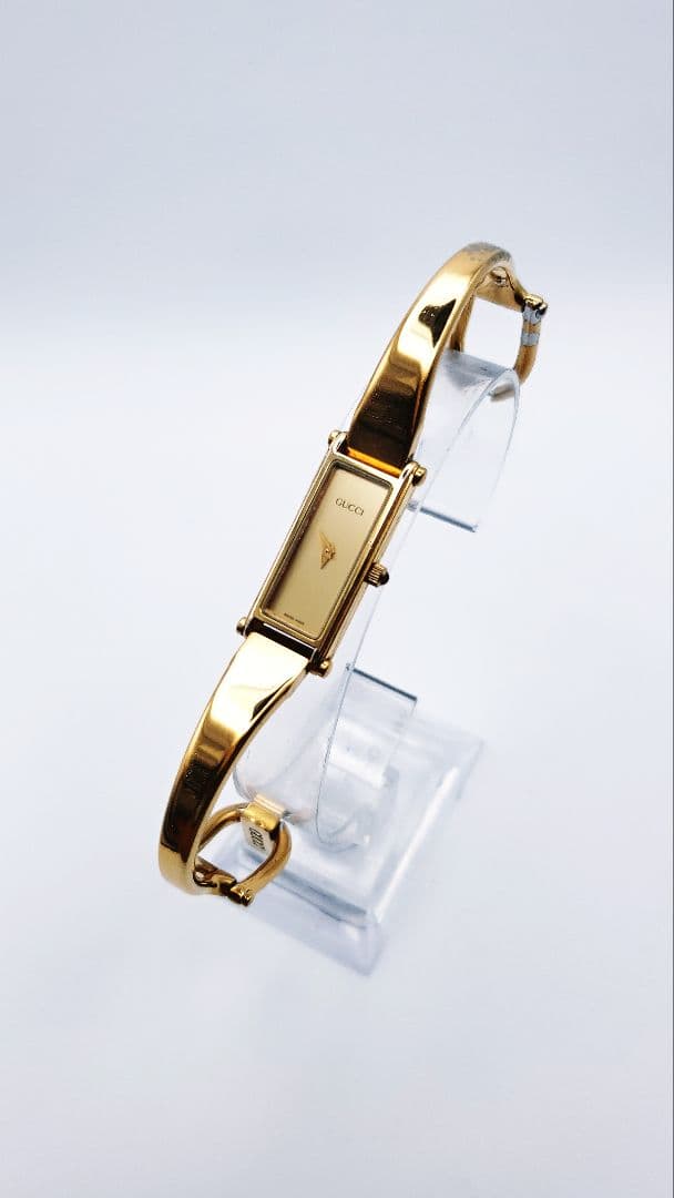 良品 【稼働品】グッチ GUCCI ゴールド 1500