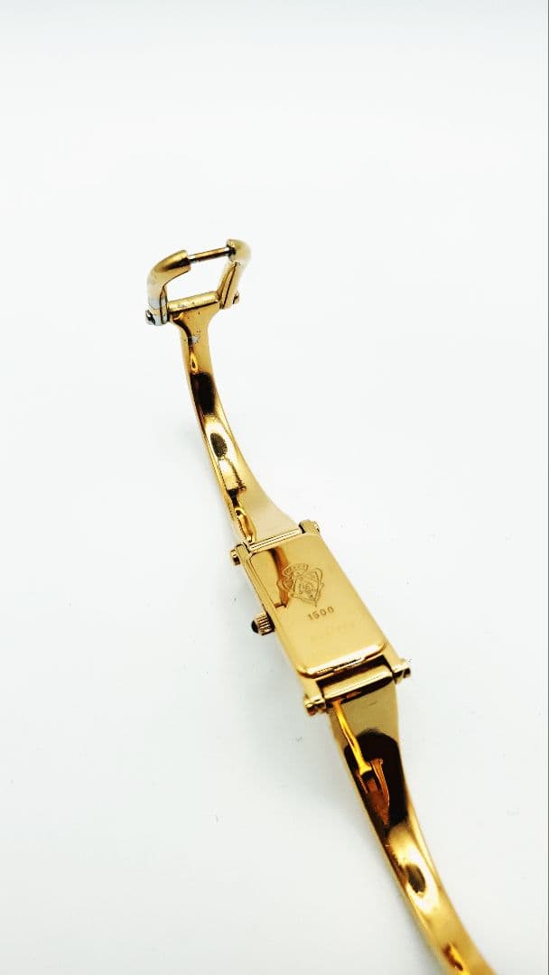 良品 【稼働品】グッチ GUCCI ゴールド 1500