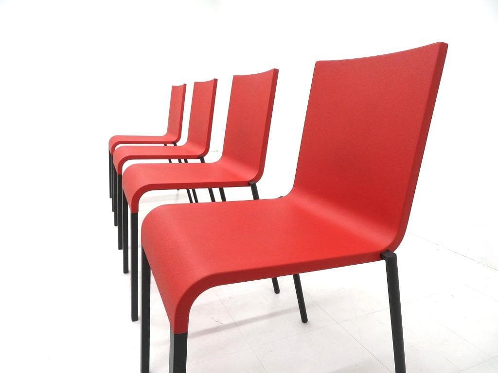 展示品　vitra ヴィトラ 03 ゼロスリー　ダイニングチェア　4脚セット