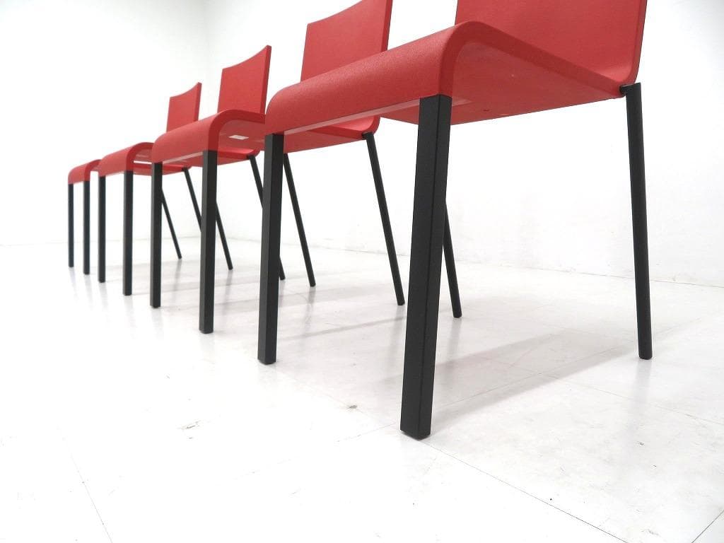展示品　vitra ヴィトラ 03 ゼロスリー　ダイニングチェア　4脚セット