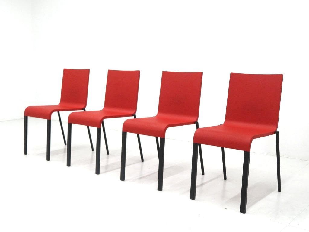 展示品　vitra ヴィトラ 03 ゼロスリー　ダイニングチェア　4脚セット
