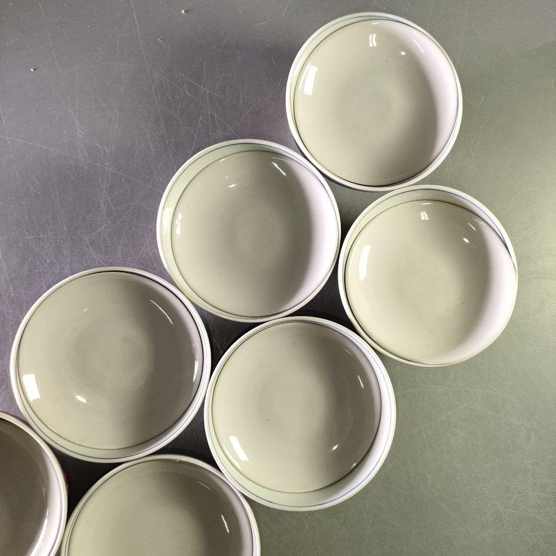 A1230-2/順風堂/九谷木米 造/色絵蓋付飯碗10客・蓋9客/共箱/懐石道具