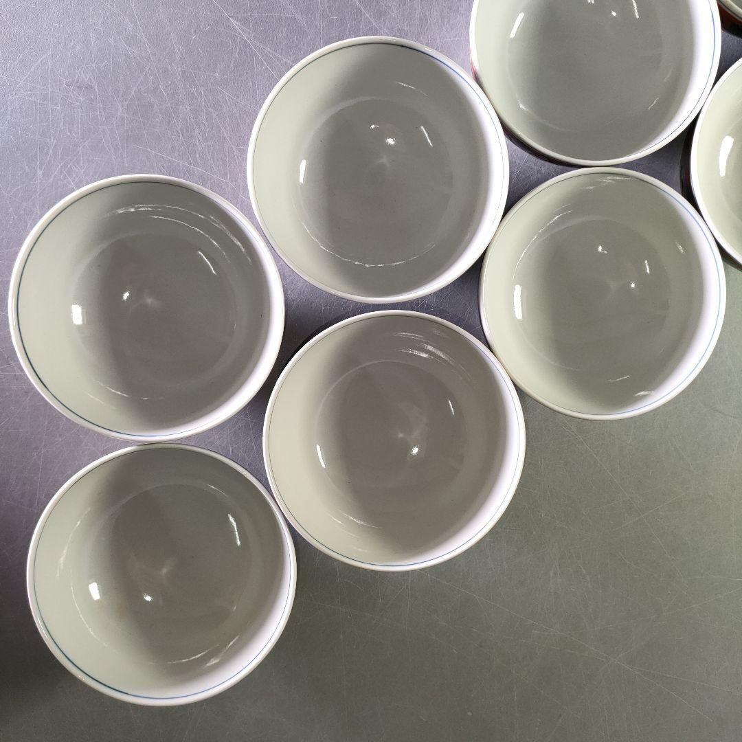 A1230-2/順風堂/九谷木米 造/色絵蓋付飯碗10客・蓋9客/共箱/懐石道具