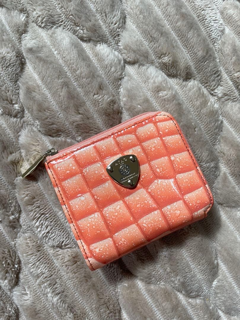 ATAO ミリモ クラリティ ヘルシーオレンジ 折り財布