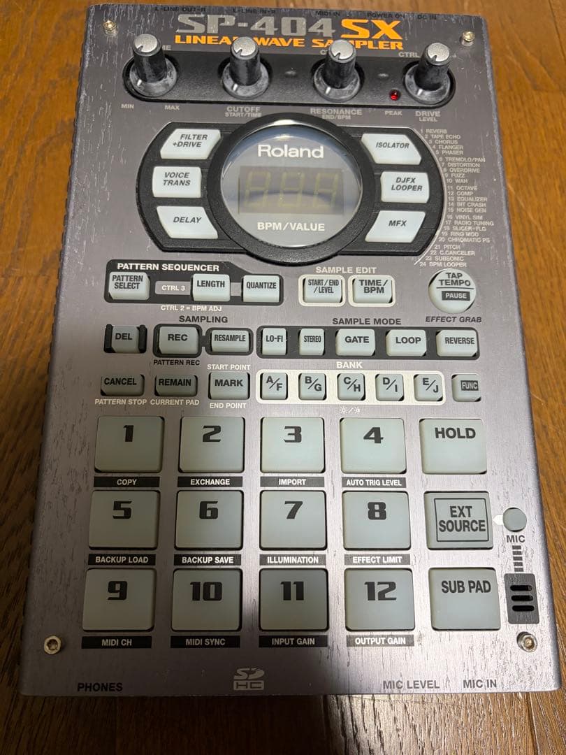 SP-404SX サンプルCD2枚付き　オーディオケーブル付き　値下げ