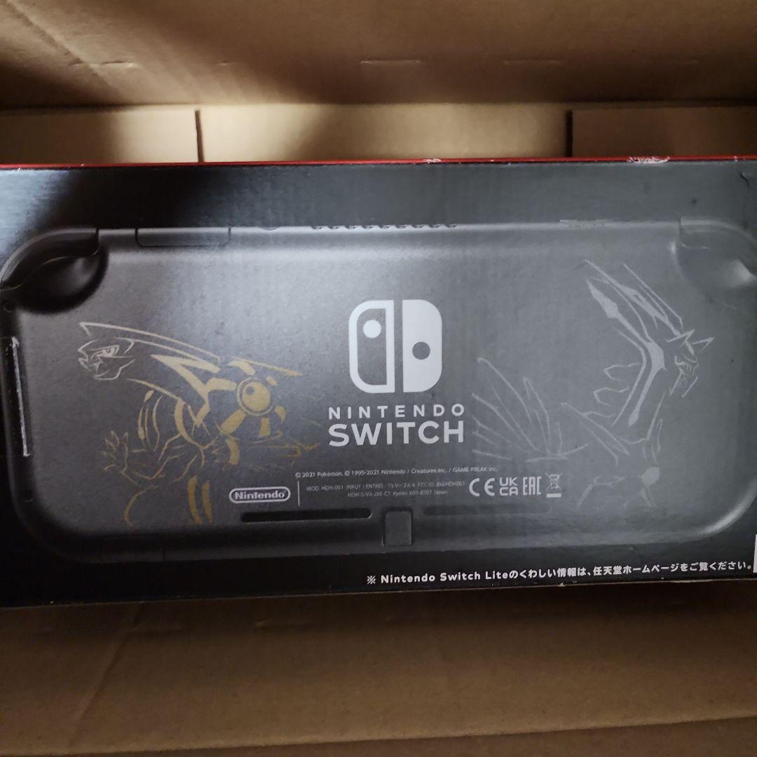 ジャンク品Nintendo Switch Lite ディアルガ・パルキア