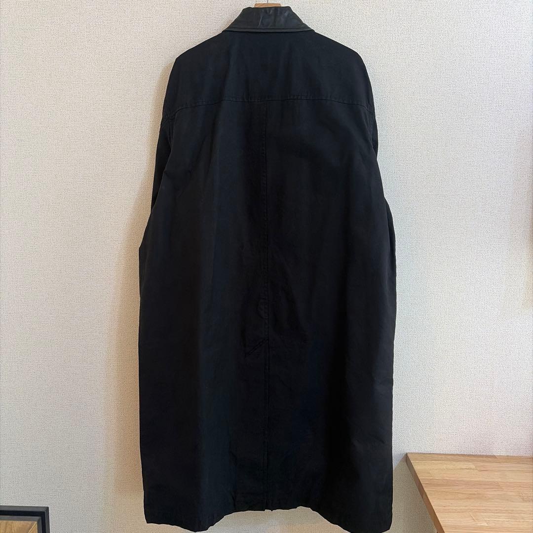 STUSSY 25SS DUSTER COAT 黒 ステンカラー ロングコート