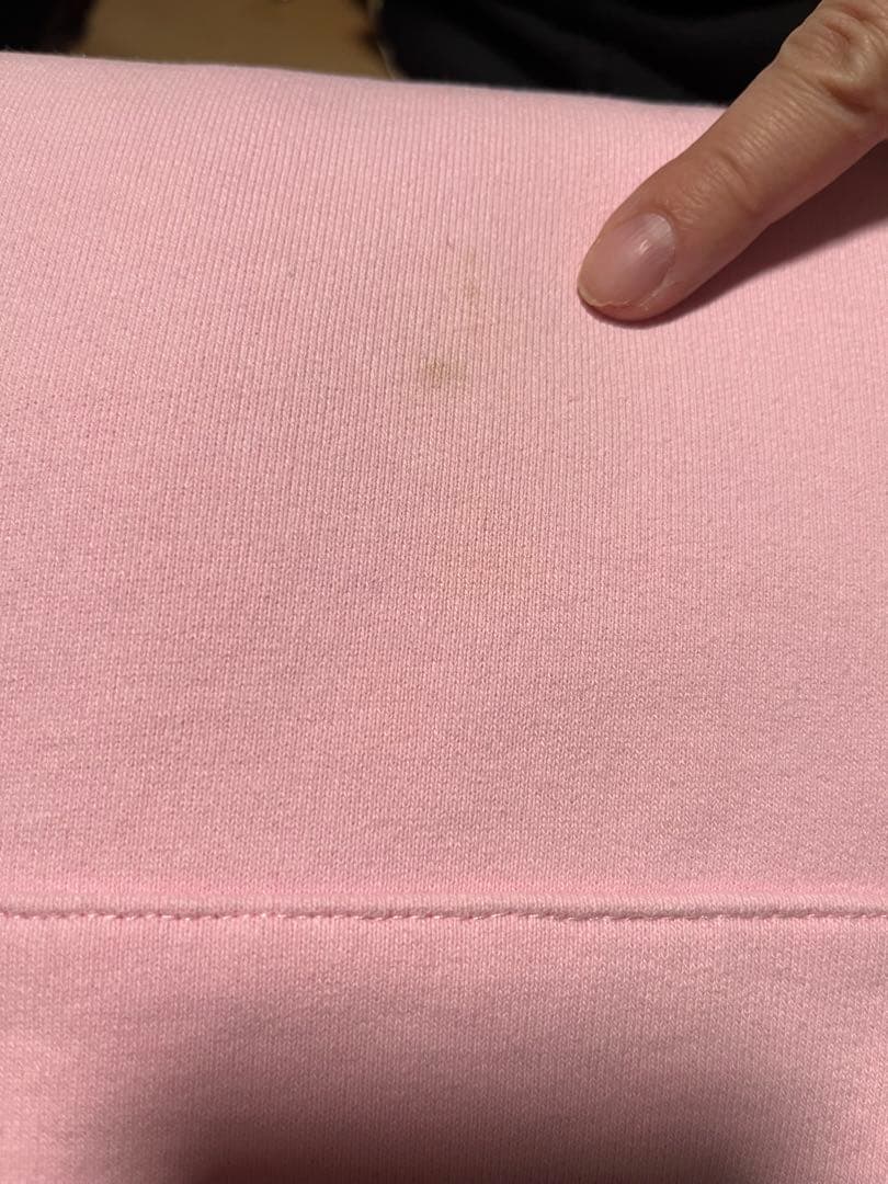 Supreme ピンク フード付きパーカー