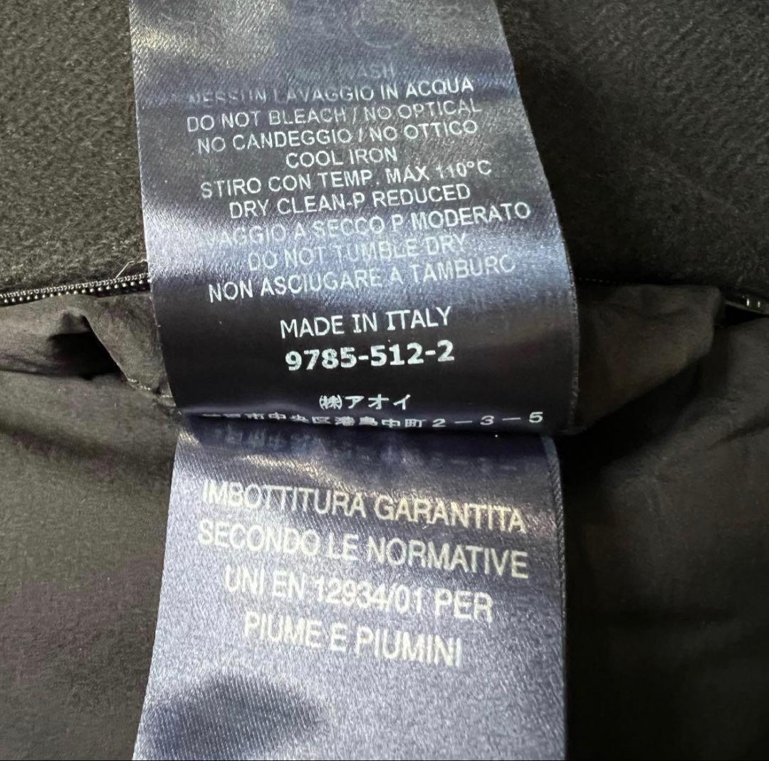 最終値下げ‼️ヘルノ HERNO 異素材切替 スタンドカラー ダウンコート